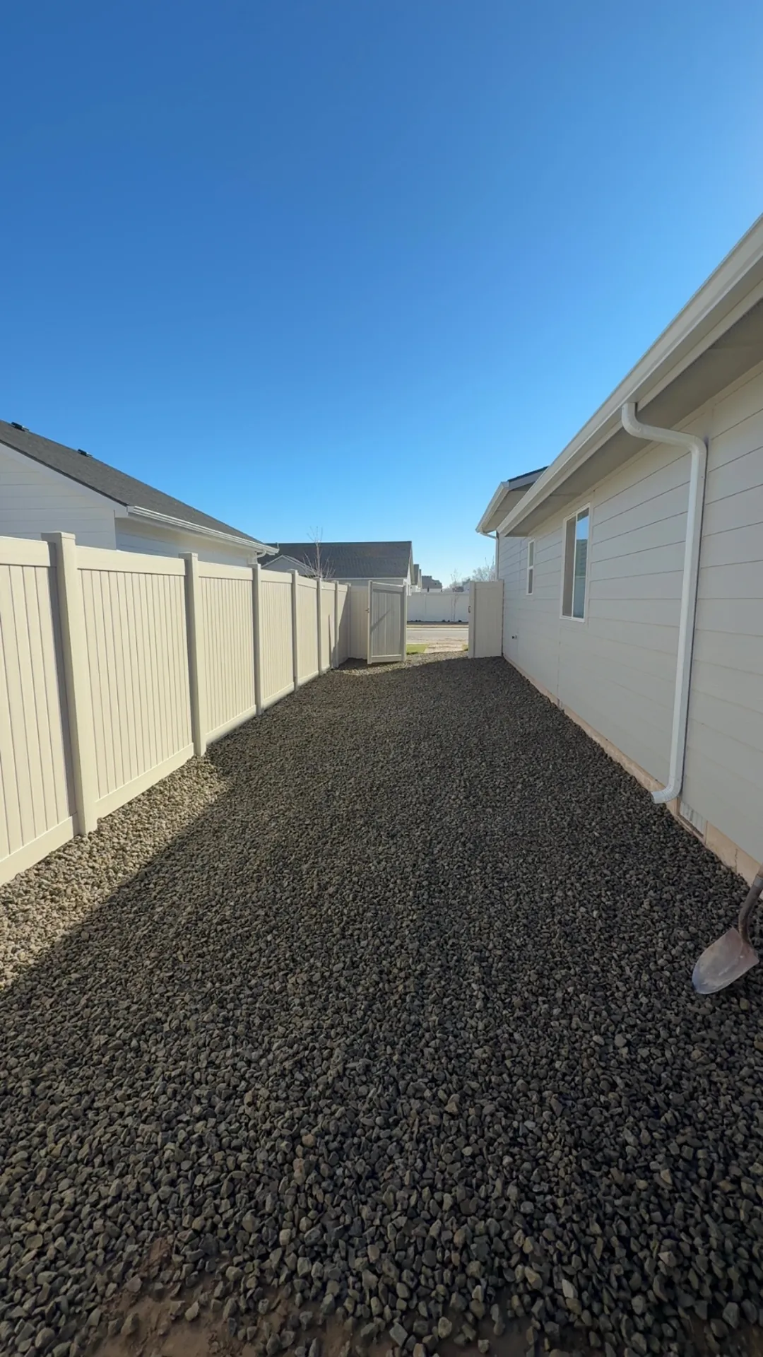 Side Yard Lava Rock