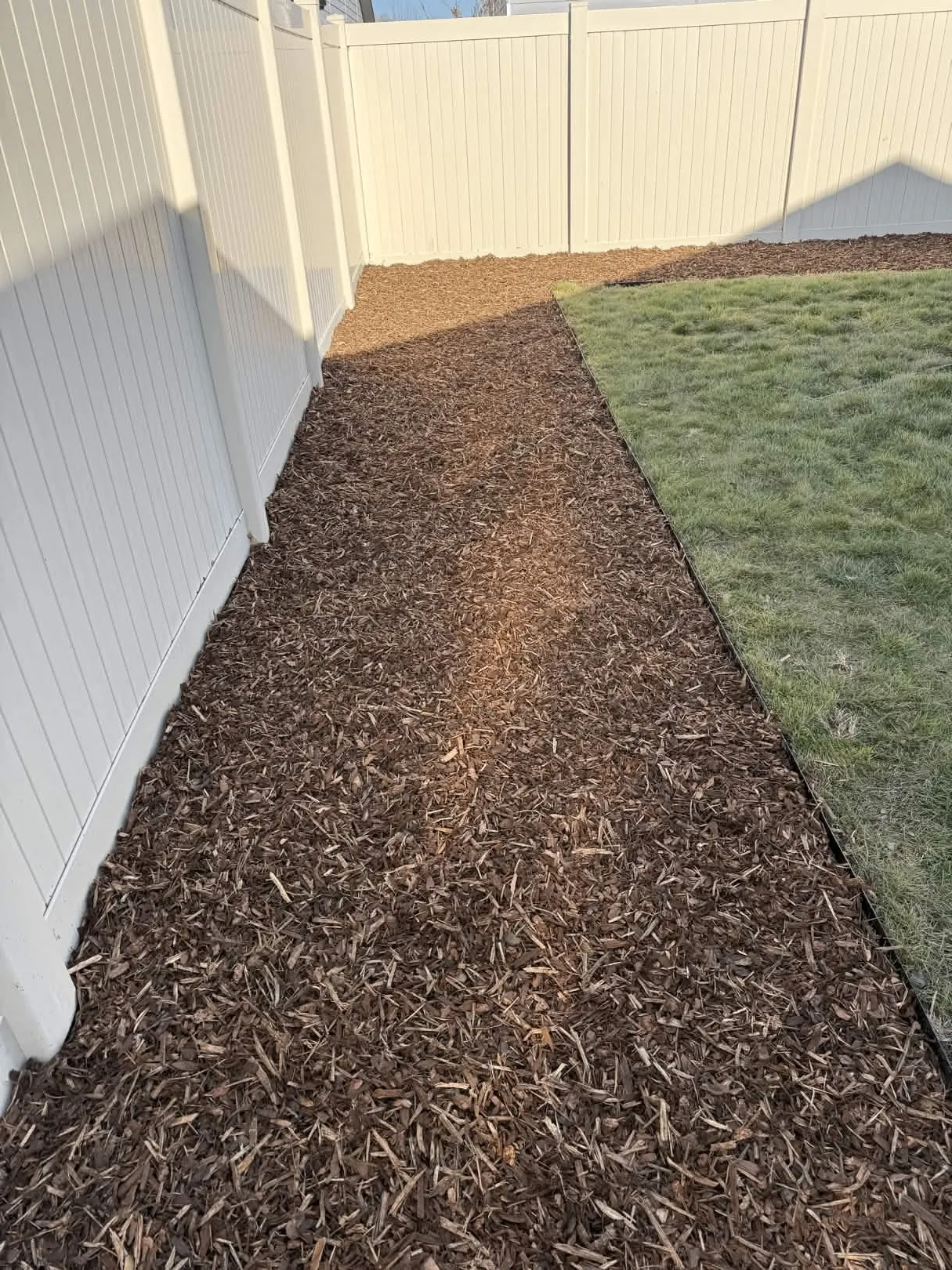 Mulch Corner Detail